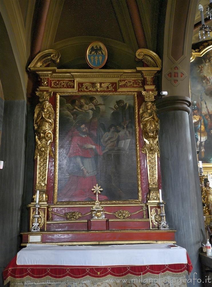 Biella (Italy) - Altar of San Carlo in the Church of St. James
